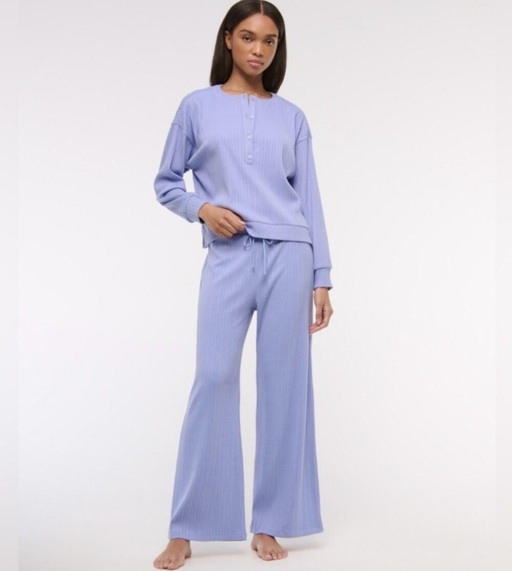 Abercrombie & Fitch Lounge Collection Ribbed Lounge Comfort Sleep Pant Sz XL NWT